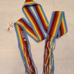 NWT Roxy thin fashion scarf